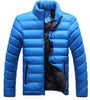 Winter Jacket Cotton Blend Coats Zipper