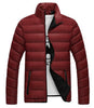 Winter Jacket Cotton Blend Coats Zipper